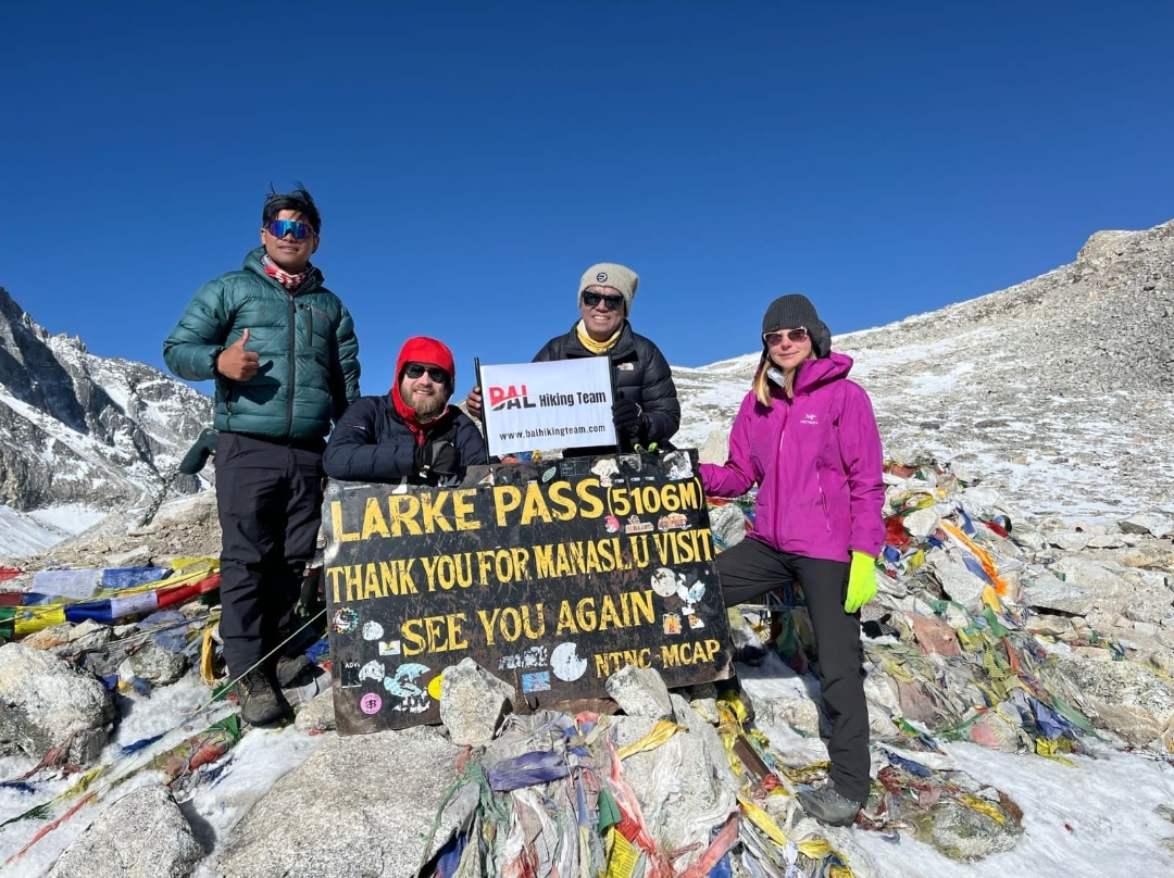 Manaslu Circuit Trek with Bal Hiking Team