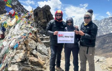 Трек к Эвересту через три перевала/ Everest Three Passes Trek