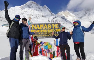 Kem Pangkalan Annapurna (ABC) Trek